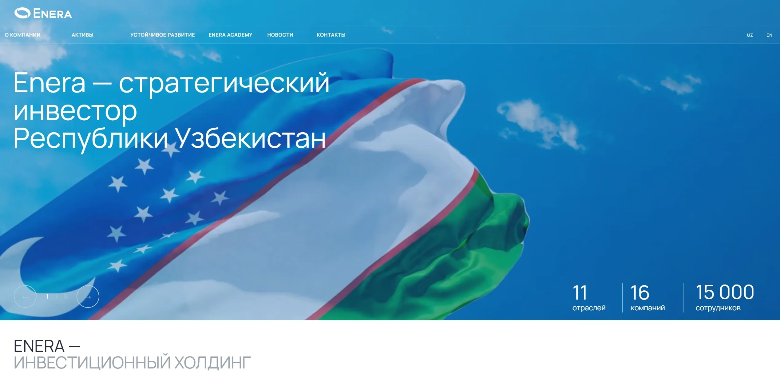 Enera | Инвестиционный холдинг